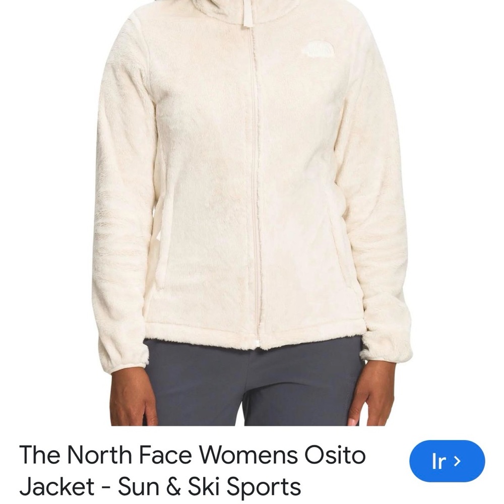 The North Face Women’s Osito Jacket — Cream
